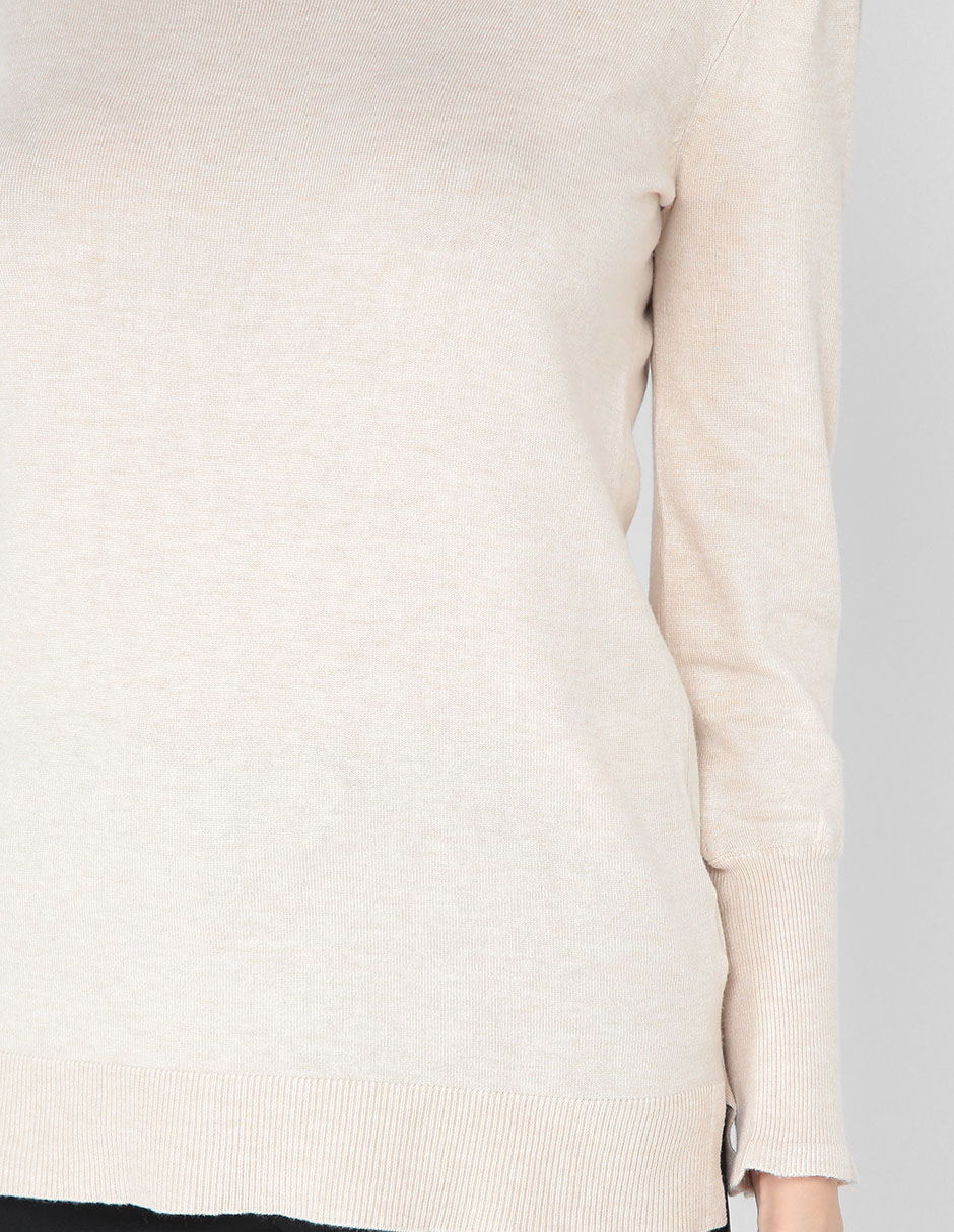 Suéter cuello v para mujer 5