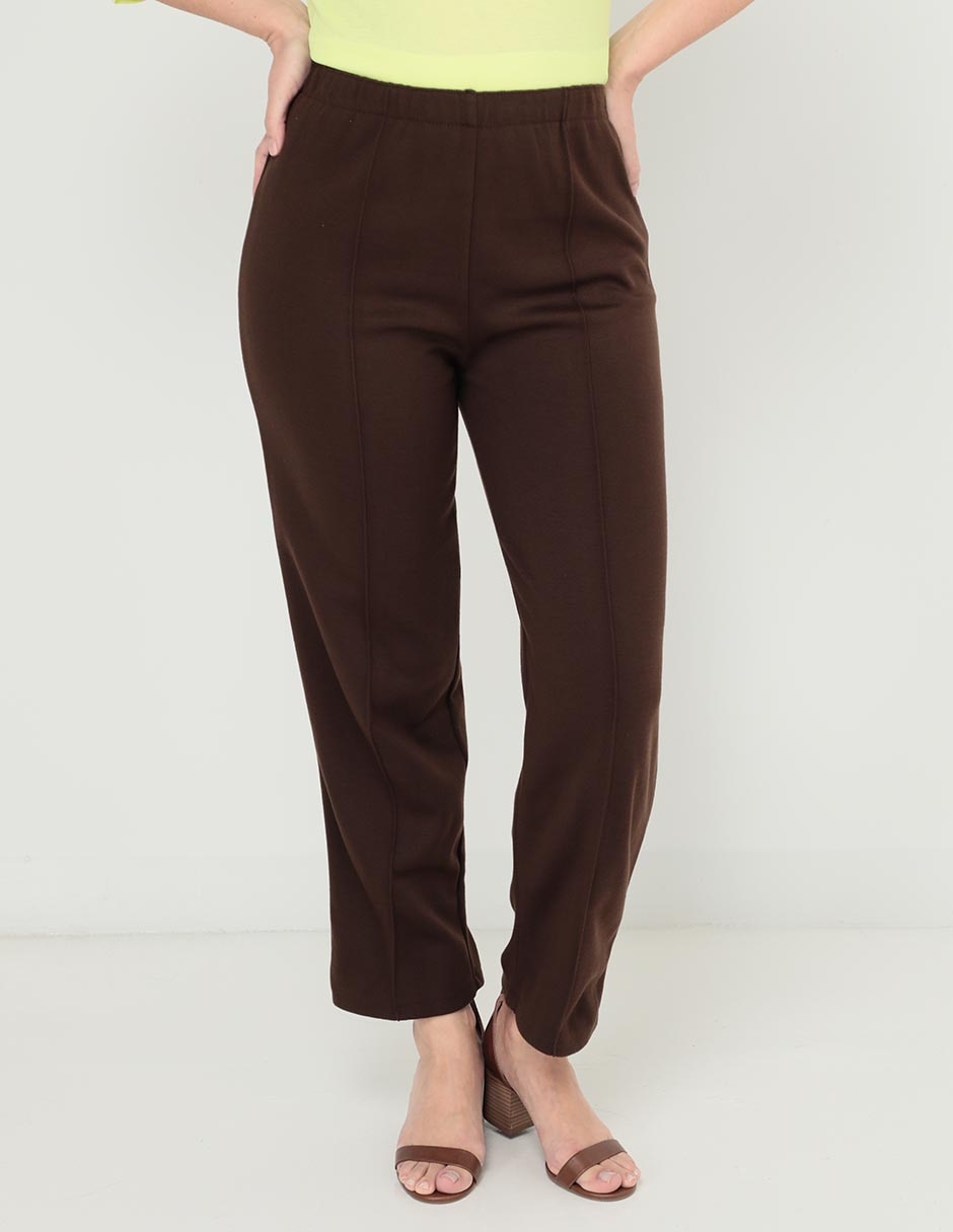Pantalón de vestir straight para mujer Pantalón de vestir straight para mujer