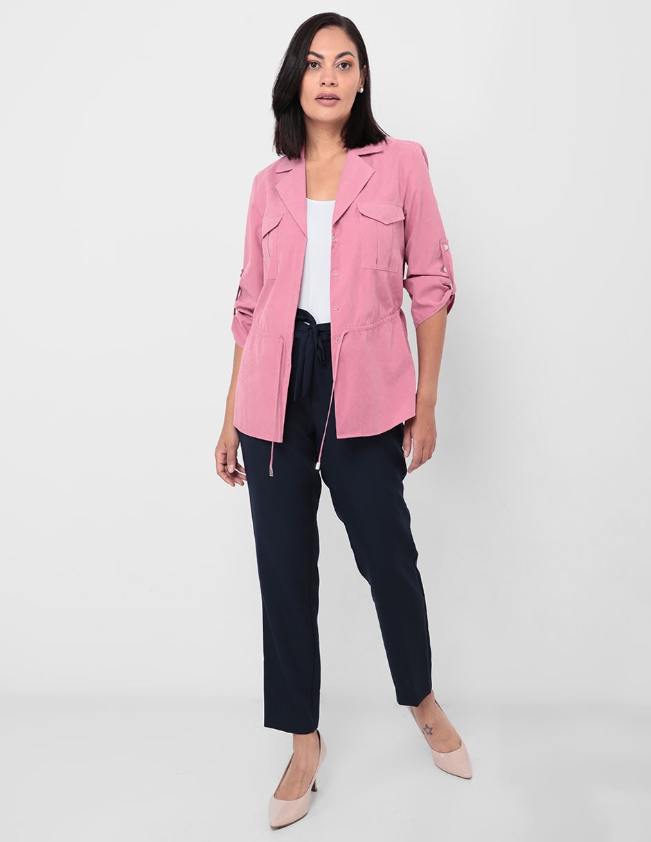 Ensamble cuello camisero para mujer 3
