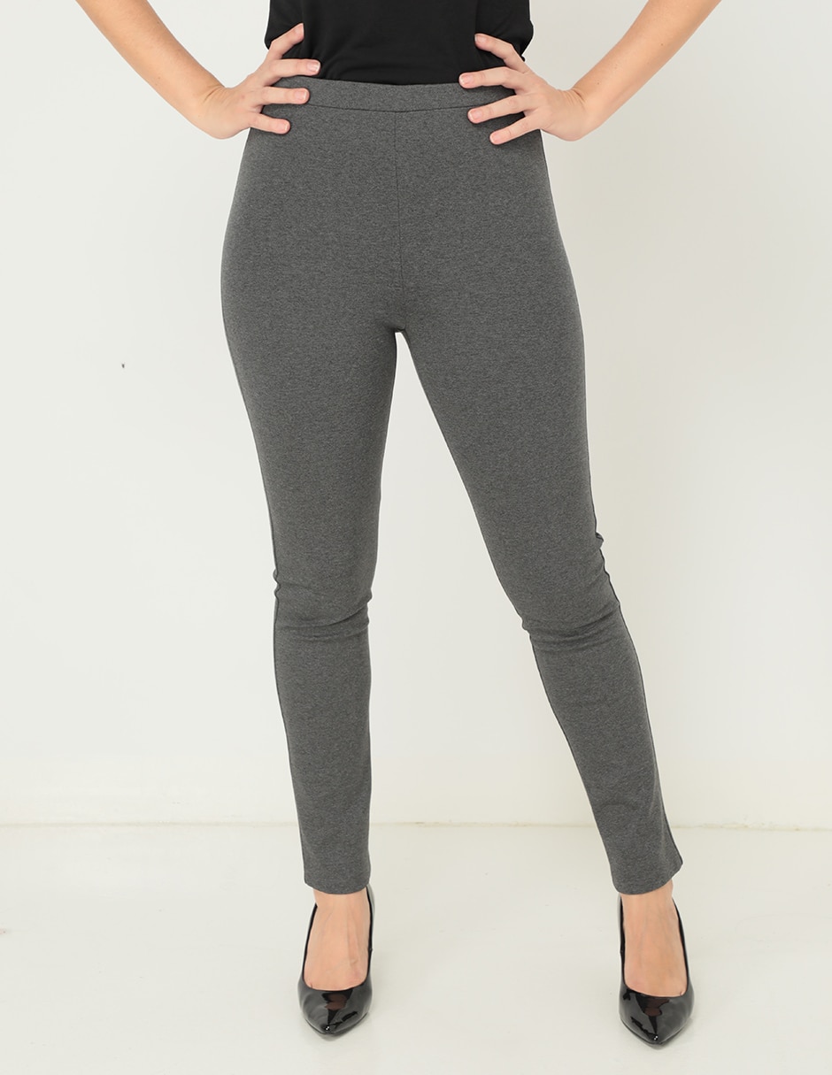 Legging cintura alta con elástico para mujer