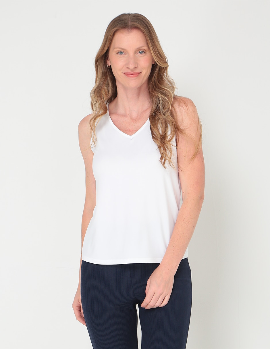 Top escote v