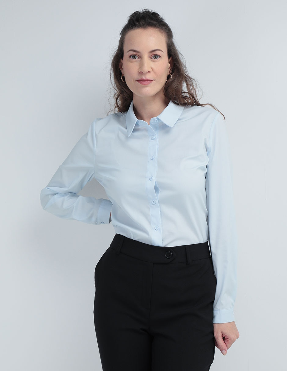 Blusa La Mode manga larga para mujer