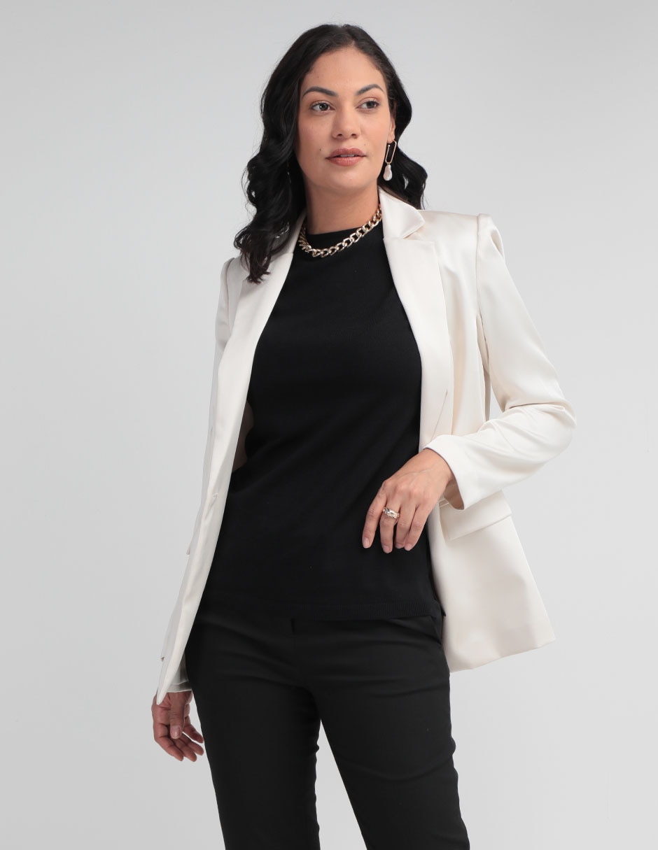 Suéter cuello redondo para mujer Suéter cuello redondo para mujer