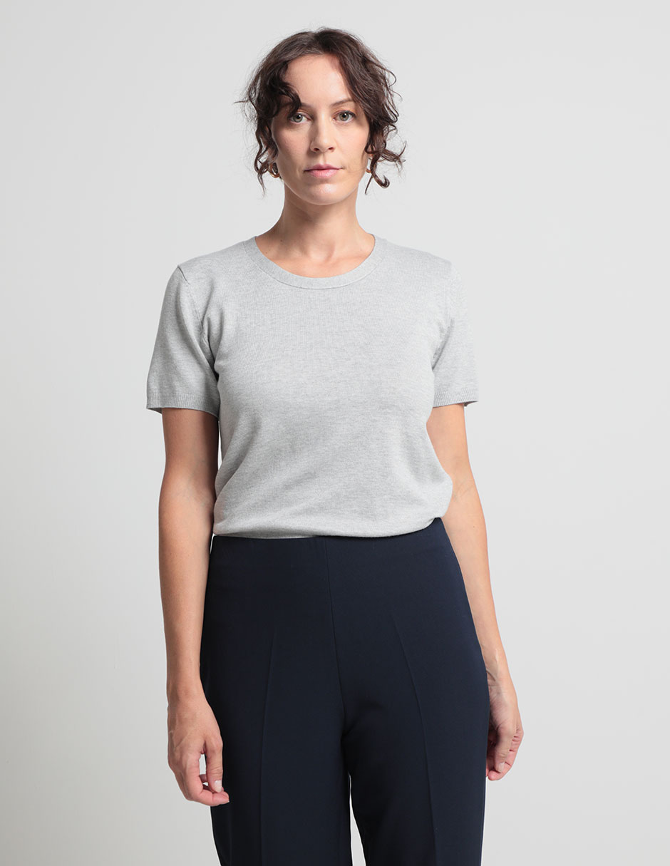 Suéter cuello redondo para mujer Suéter cuello redondo para mujer