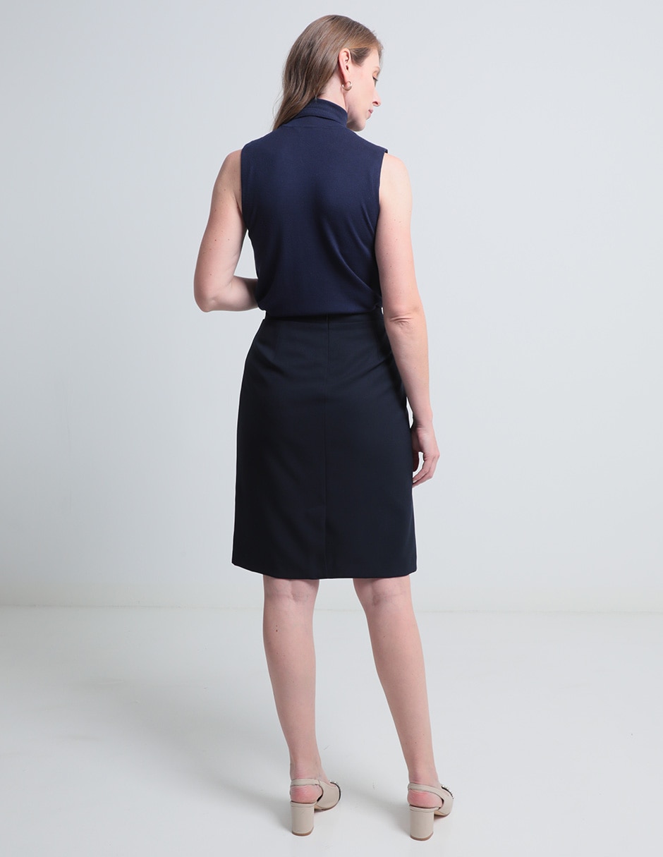 FALDA LA MODE, 36, AZUL MARINO 24184200