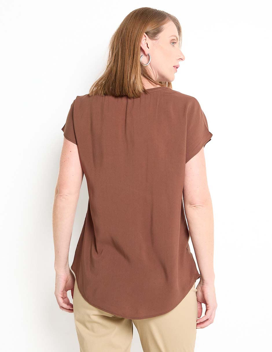 Blusa manga corta para mujer 2