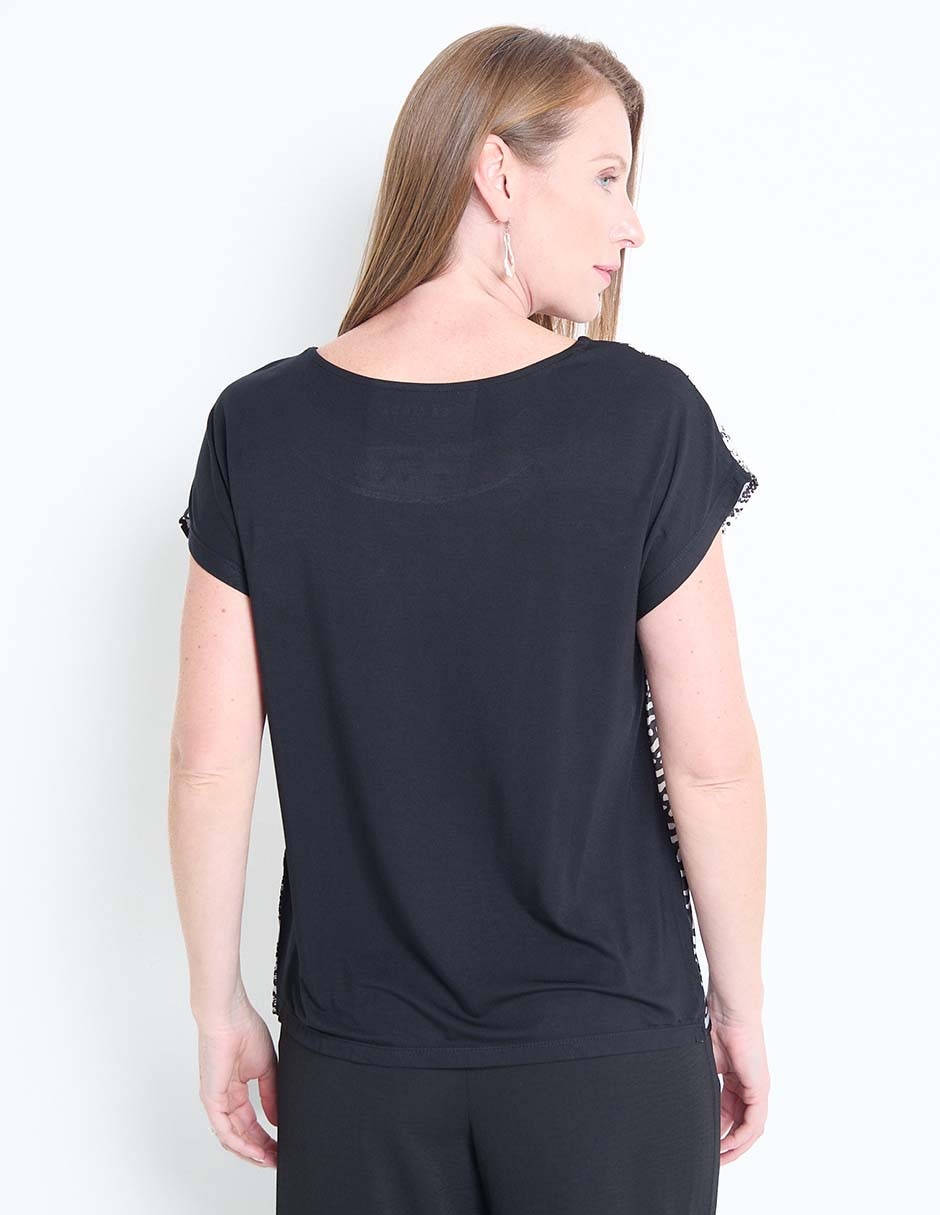 Blusa manga corta para mujer 2