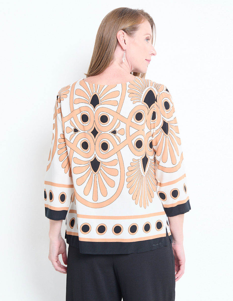 Blusa manga 3/4 para mujer 2