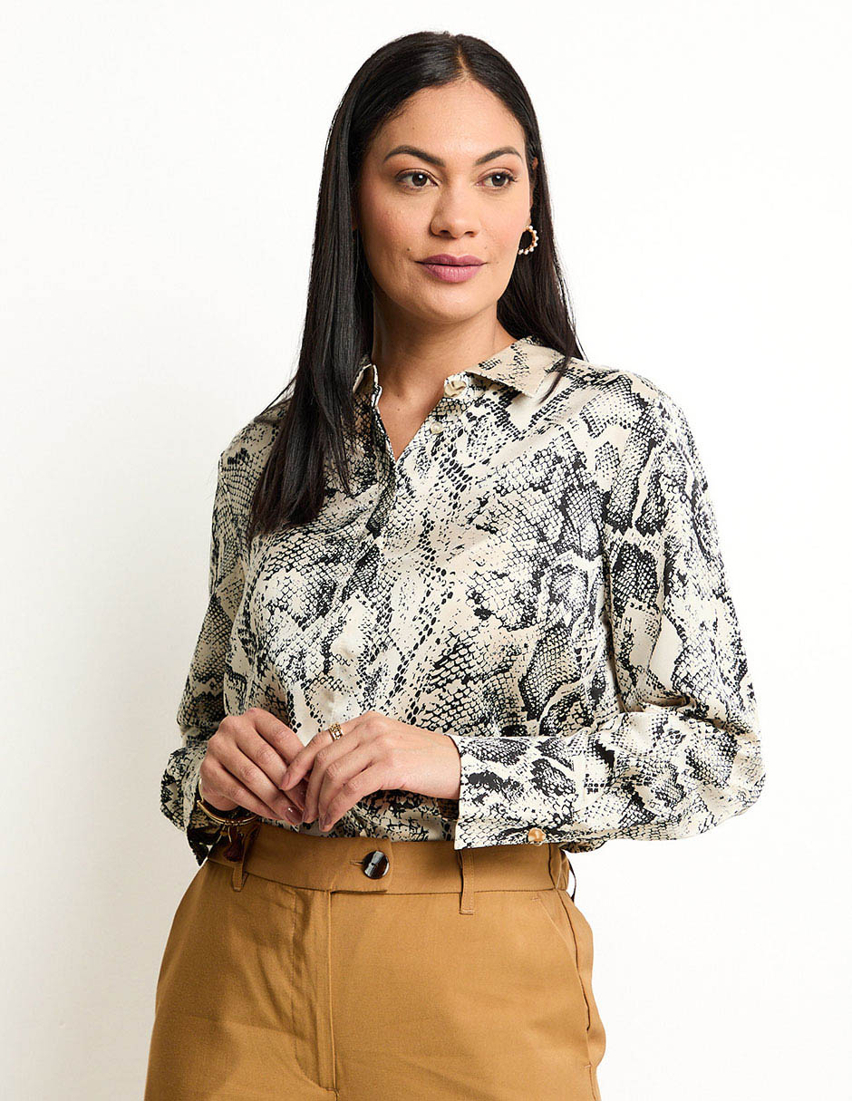Blusa manga larga para mujer 1