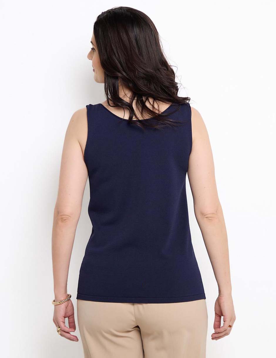 Blusa sin manga para mujer 2