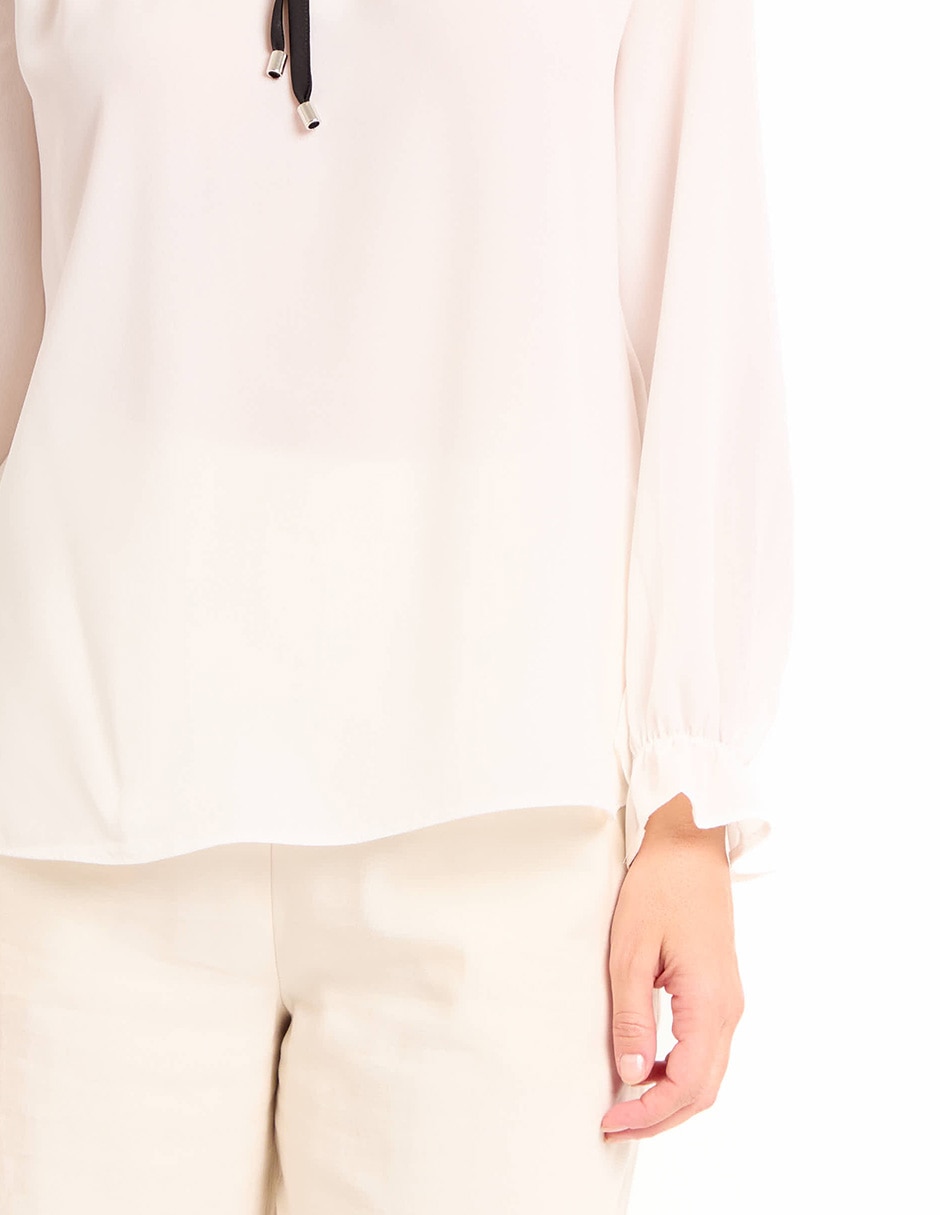 Blusa manga larga para mujer 5