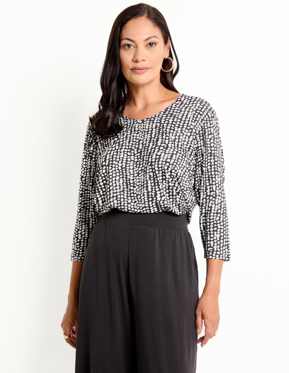 Blusa manga 3/4 para mujer 1