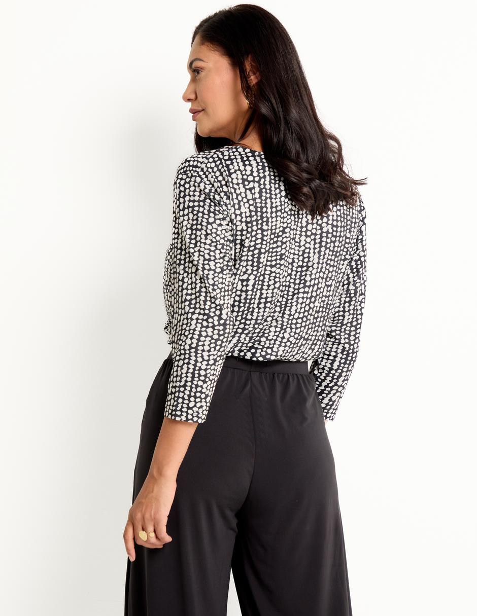 Blusa manga 3/4 para mujer 2