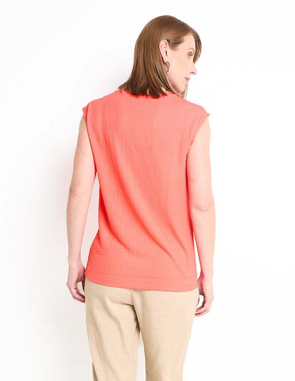 Blusa manga corta para mujer 2