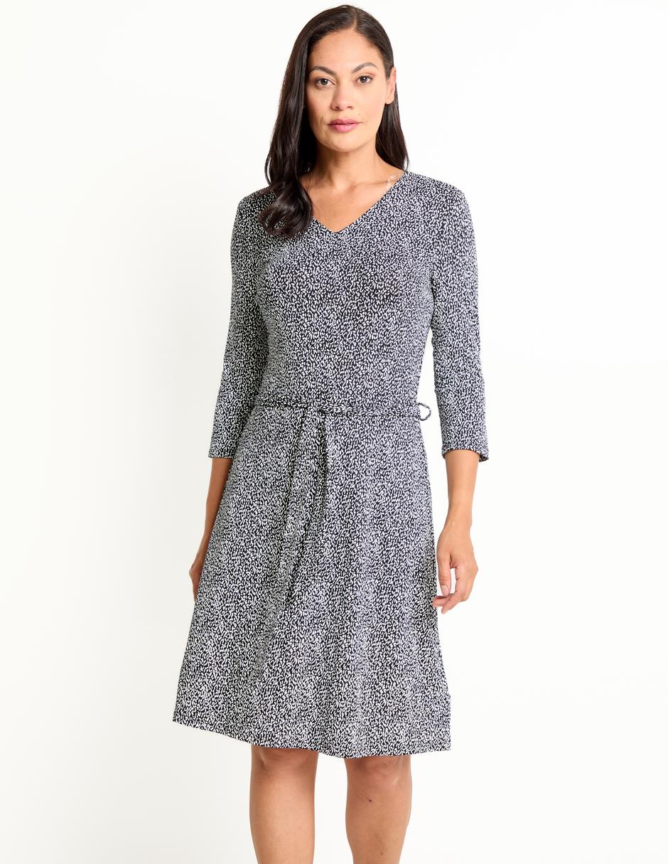 Vestido a la rodilla casual para mujer Vestido a la rodilla casual para mujer