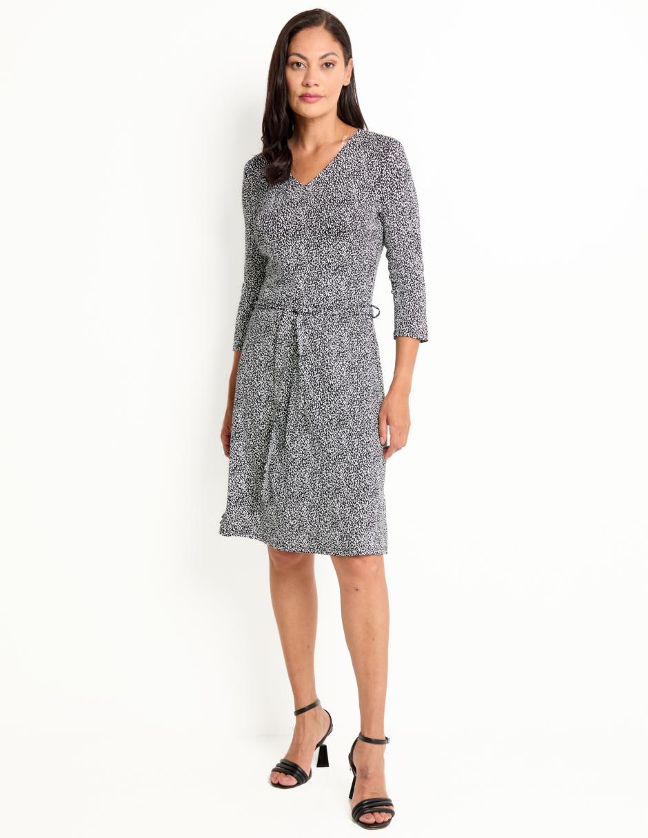 Vestido a la rodilla casual para mujer 3