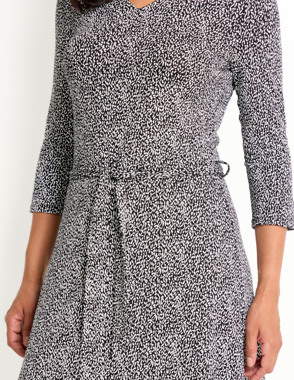Vestido a la rodilla casual para mujer 4