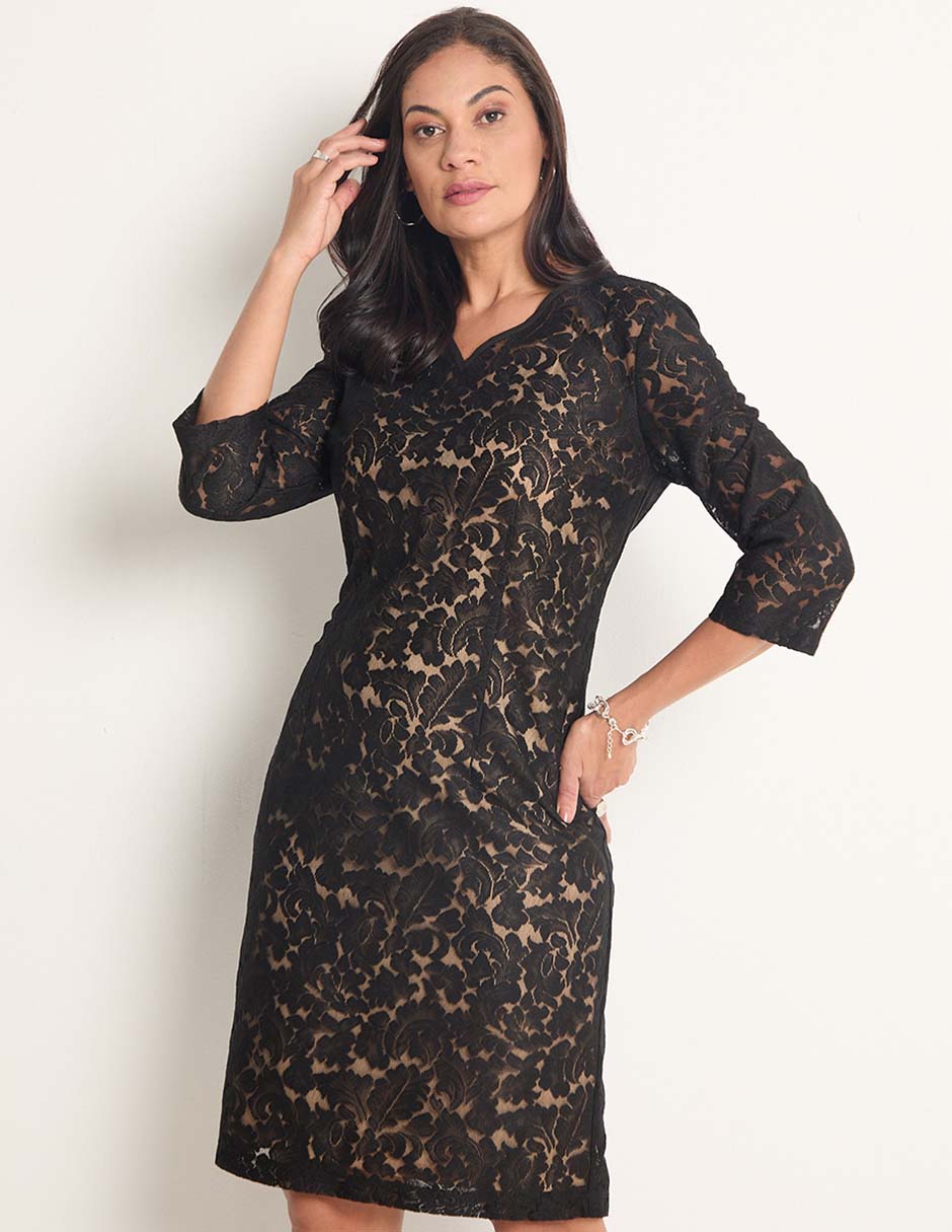 vestidos hasta la rodilla formales