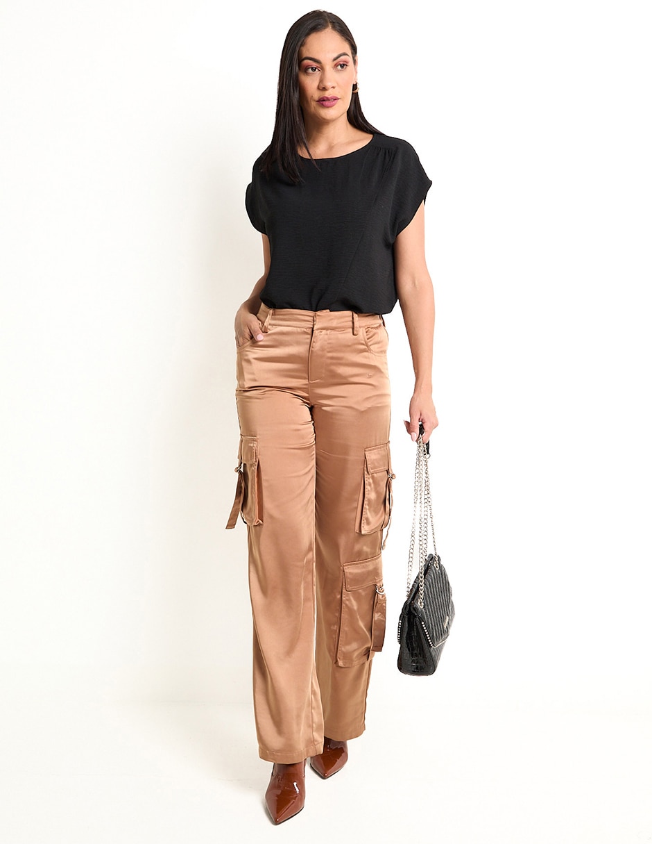 Blusa manga corta para mujer 3