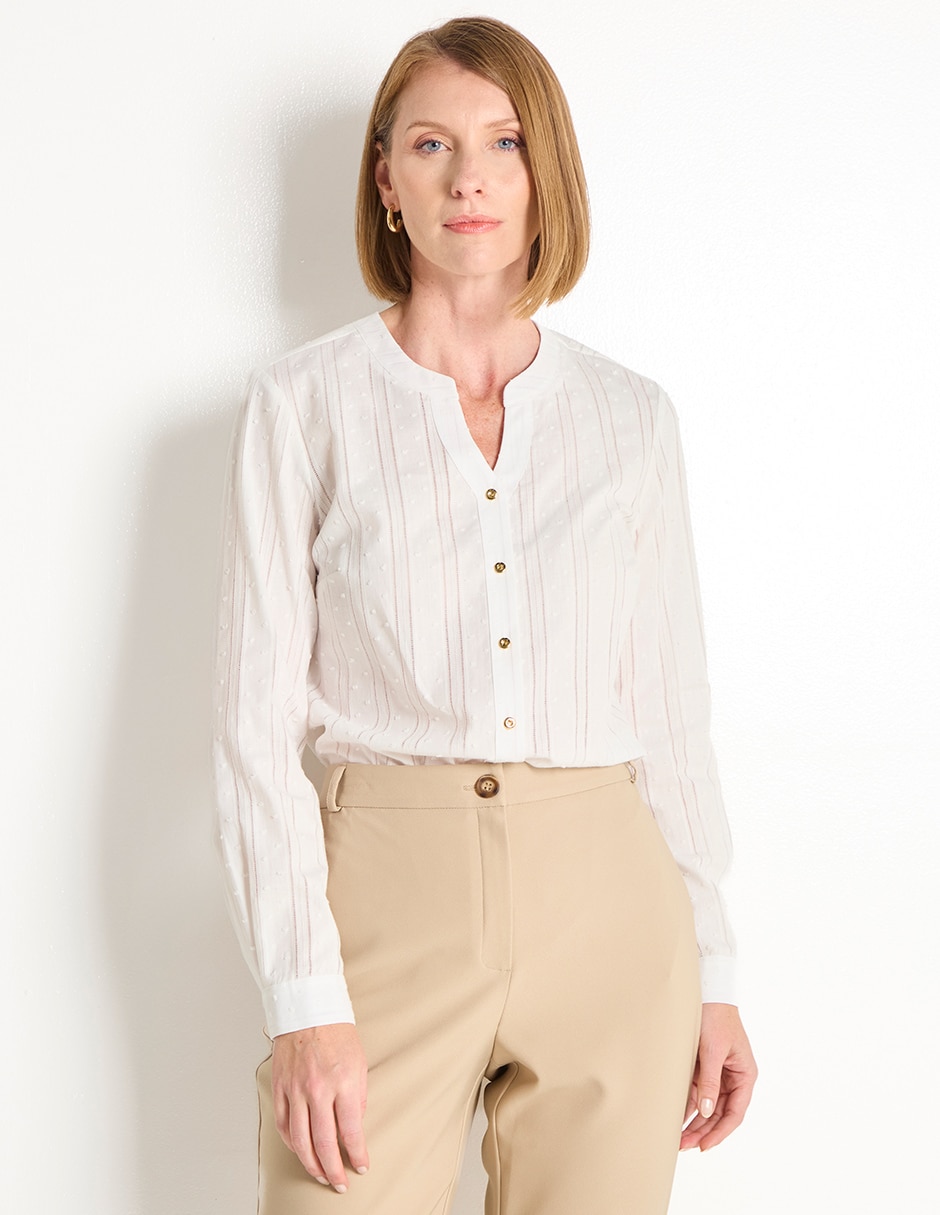 Blusa manga larga para mujer Blusa manga larga para mujer