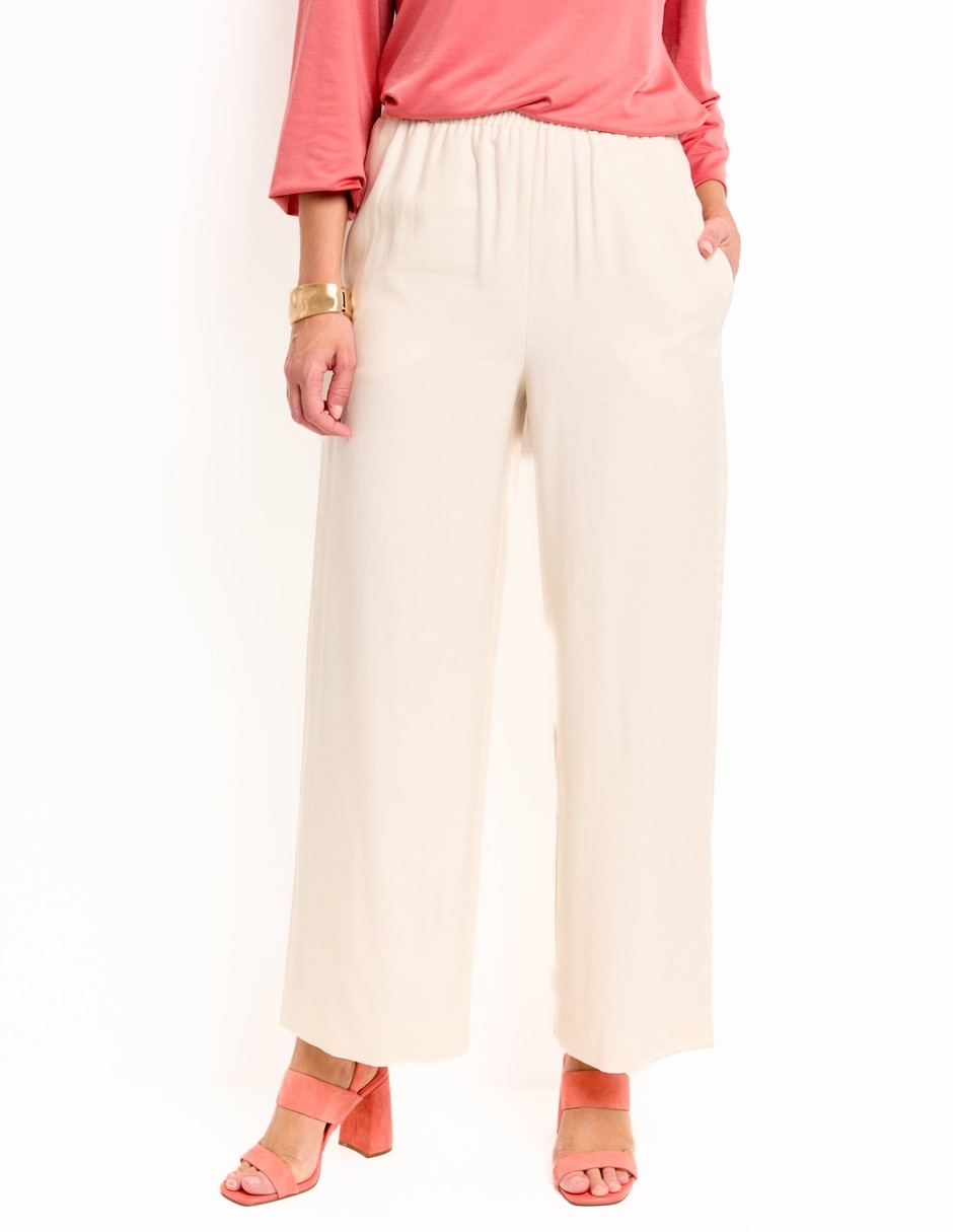 Pantalón relaxed straight para mujer