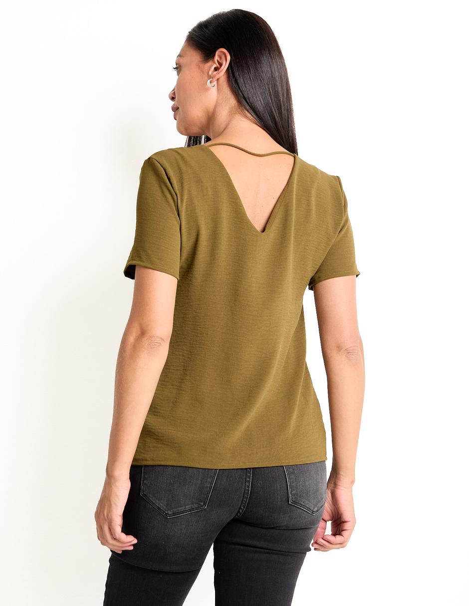 Blusa manga corta para mujer 2