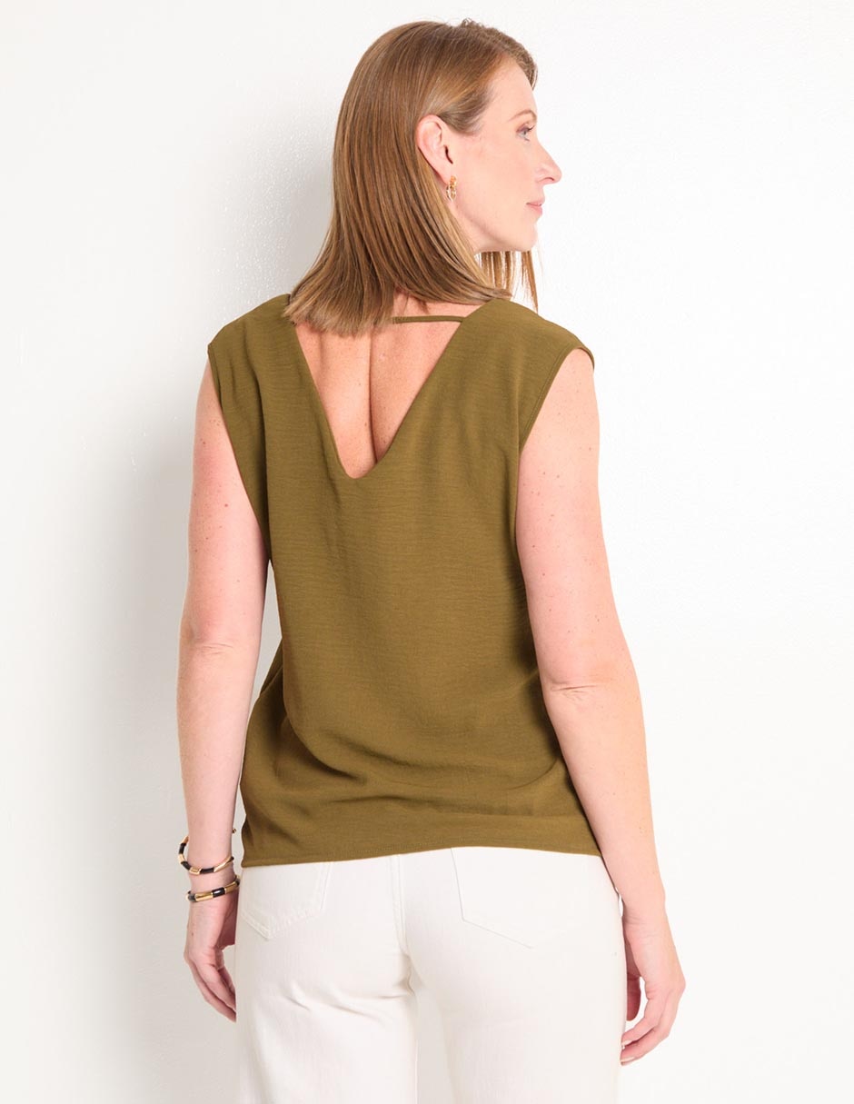 Blusa manga corta para mujer 2