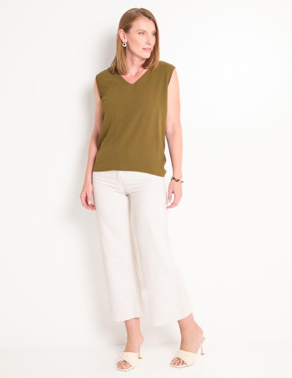 Blusa manga corta para mujer 3