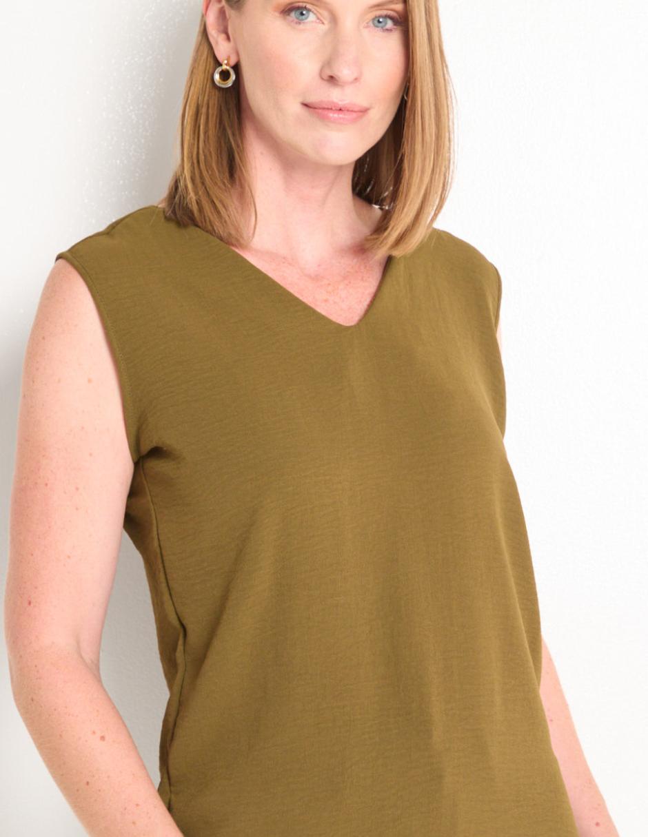 Blusa manga corta para mujer 4