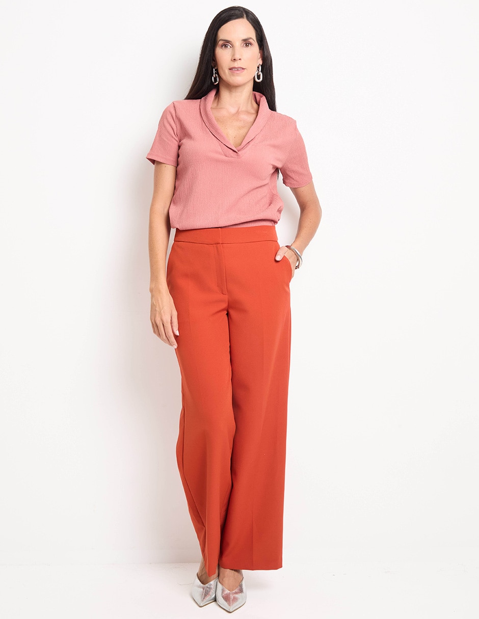 Blusa manga corta para mujer 3