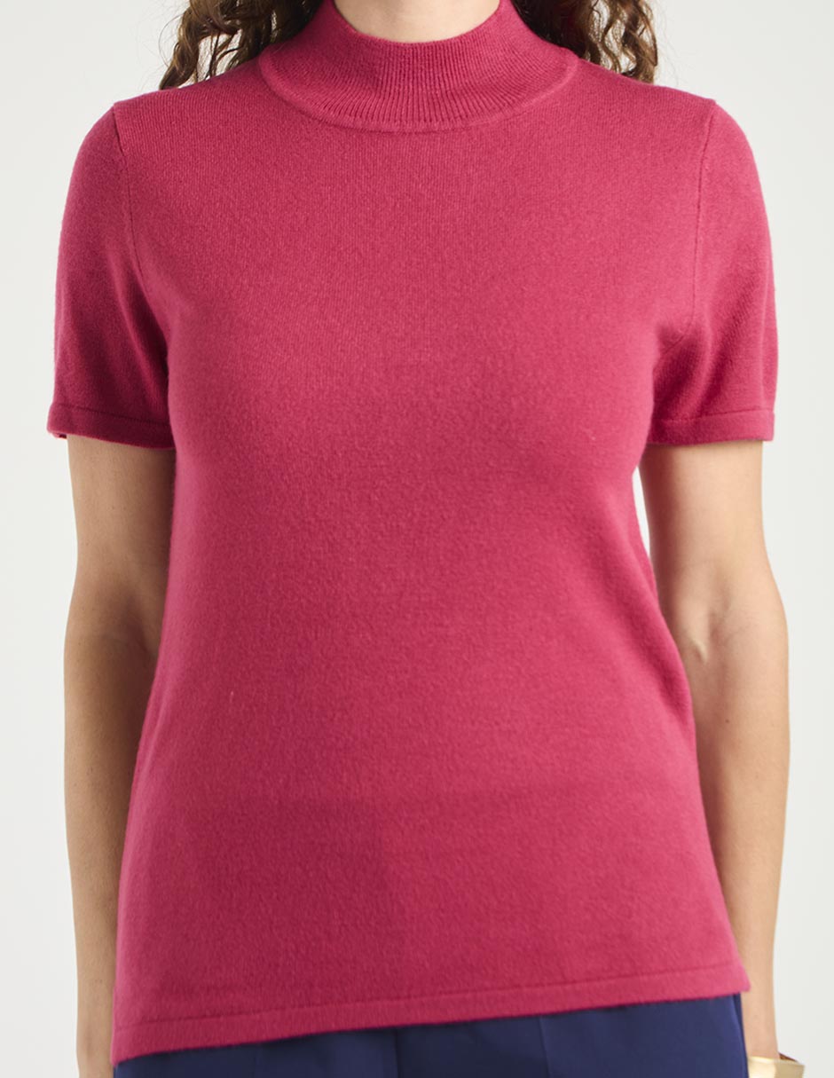 Suéter cuello alto para mujer 5