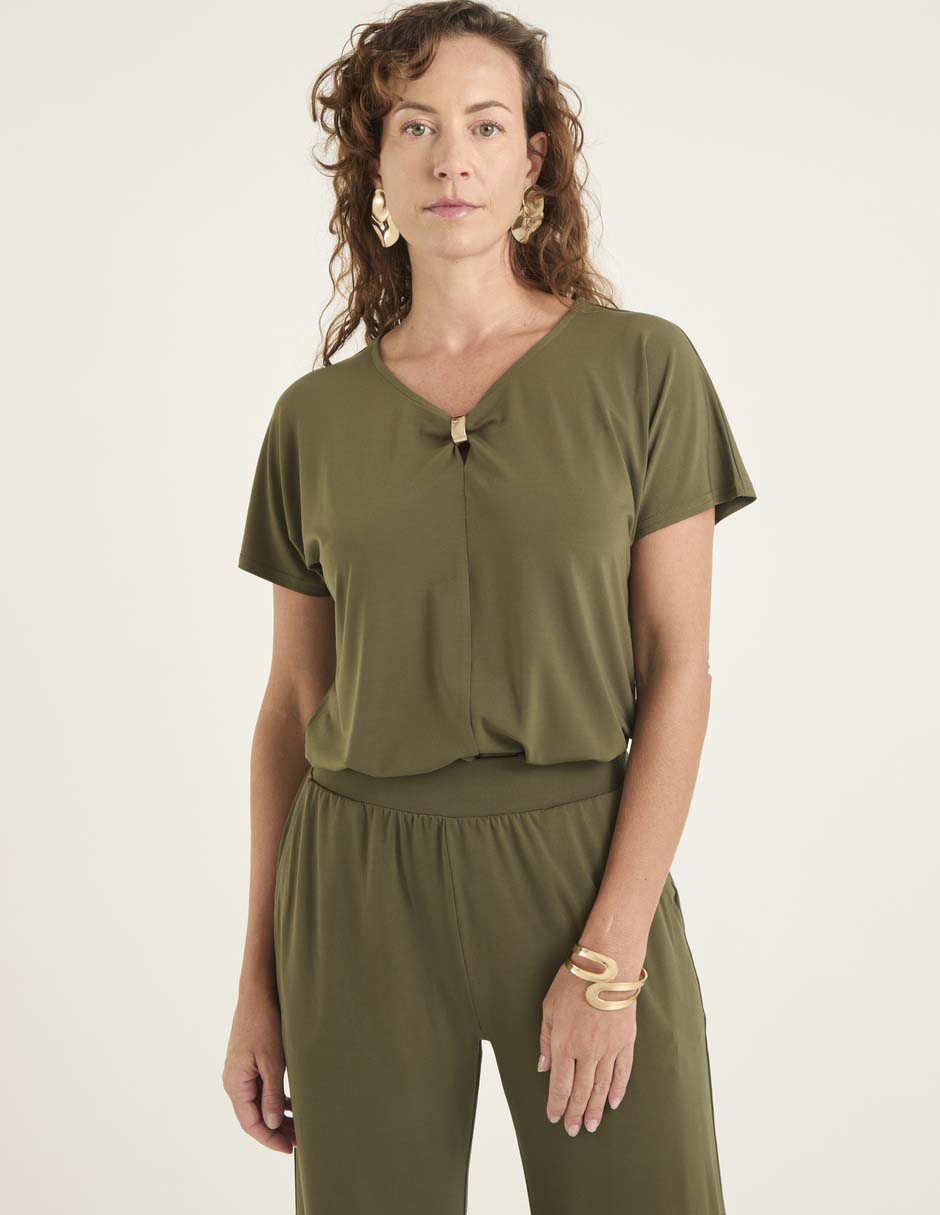 Blusa manga corta para mujer Blusa manga corta para mujer