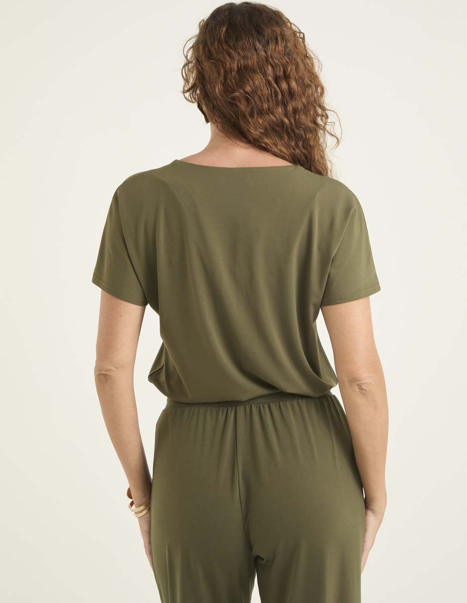 Blusa manga corta para mujer 2