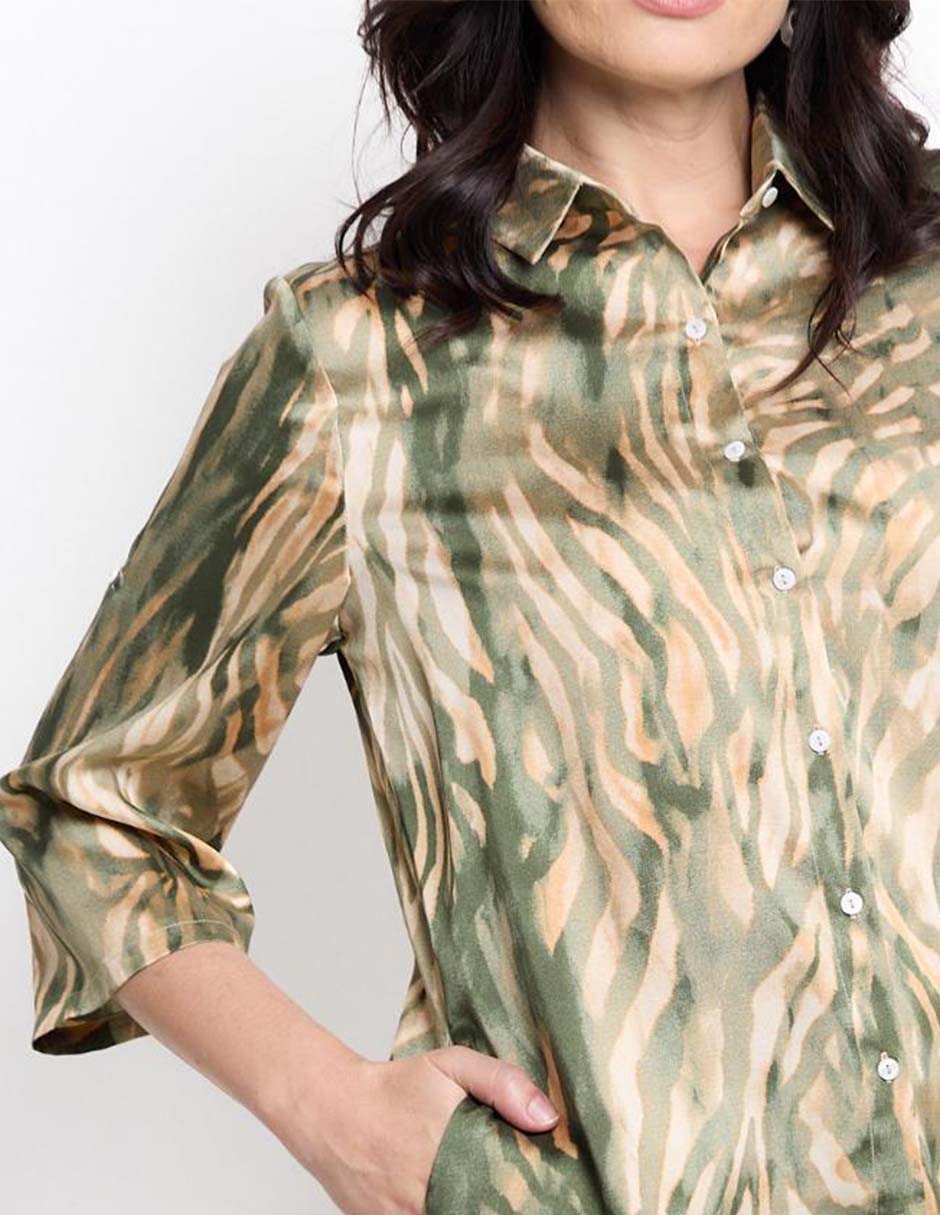 Blusa manga 3/4 para mujer 5