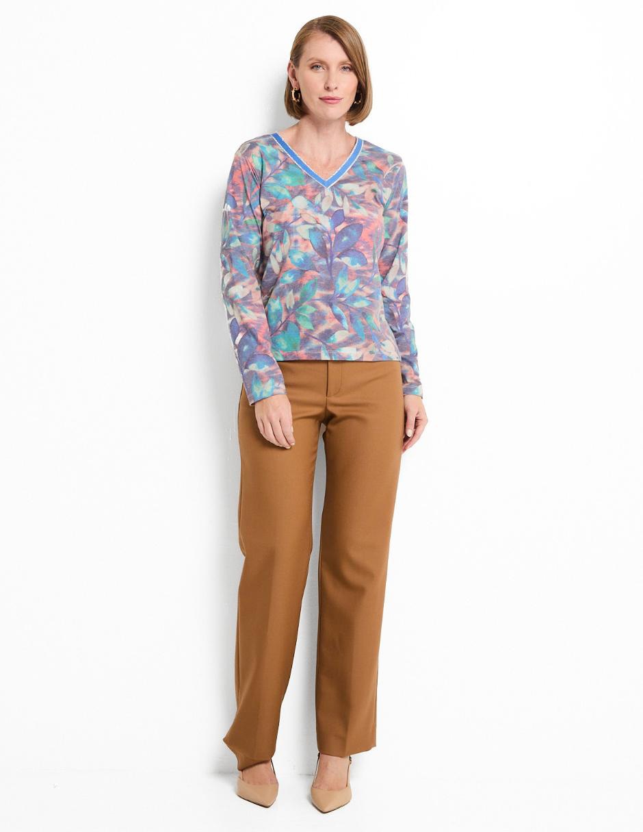 Blusa manga larga para mujer 3