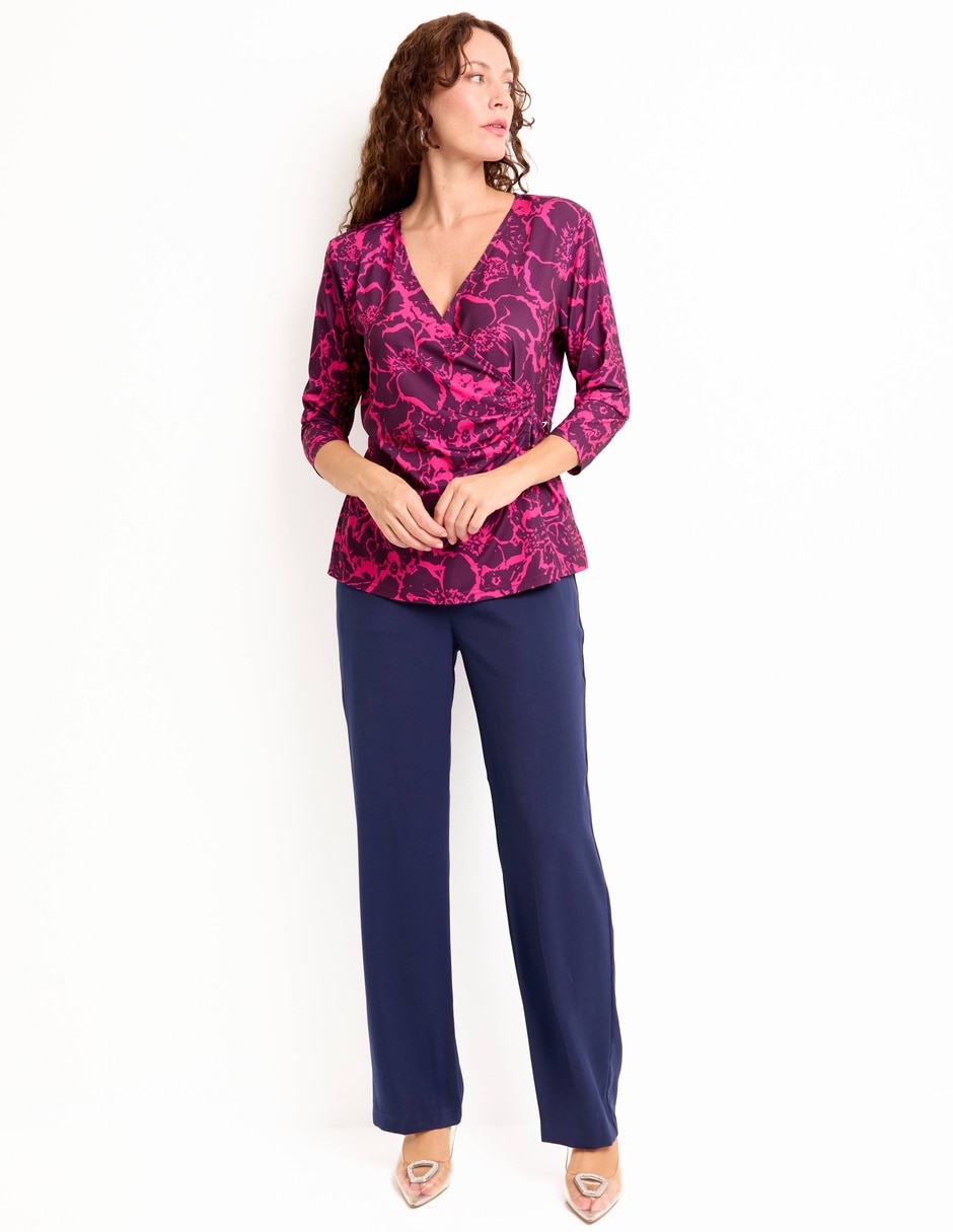 Blusa manga 3/4 para mujer 3