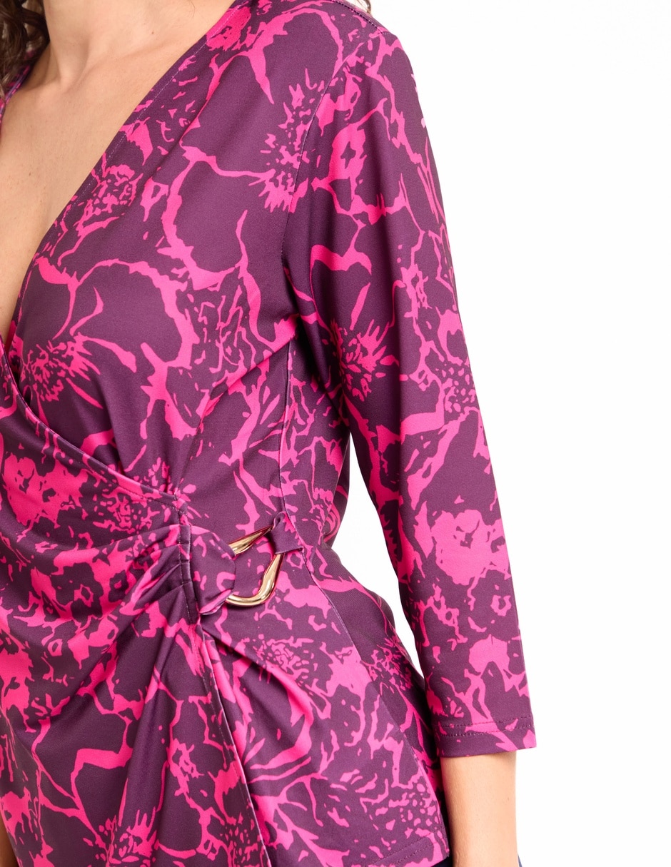 Blusa manga 3/4 para mujer 4