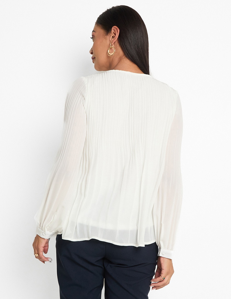 Blusa manga larga para mujer 2