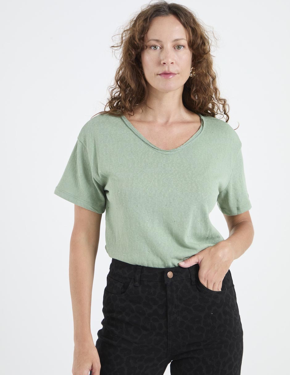 Blusa manga corta para mujer Blusa manga corta para mujer