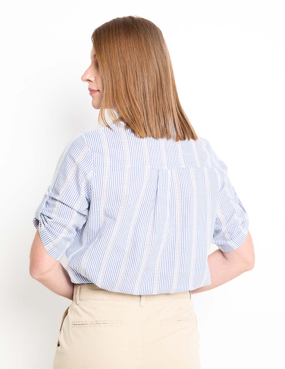 Blusa manga al codo para mujer 2