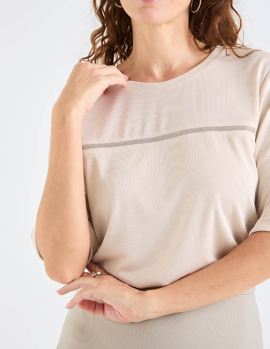 Blusa manga 3/4 para mujer 4