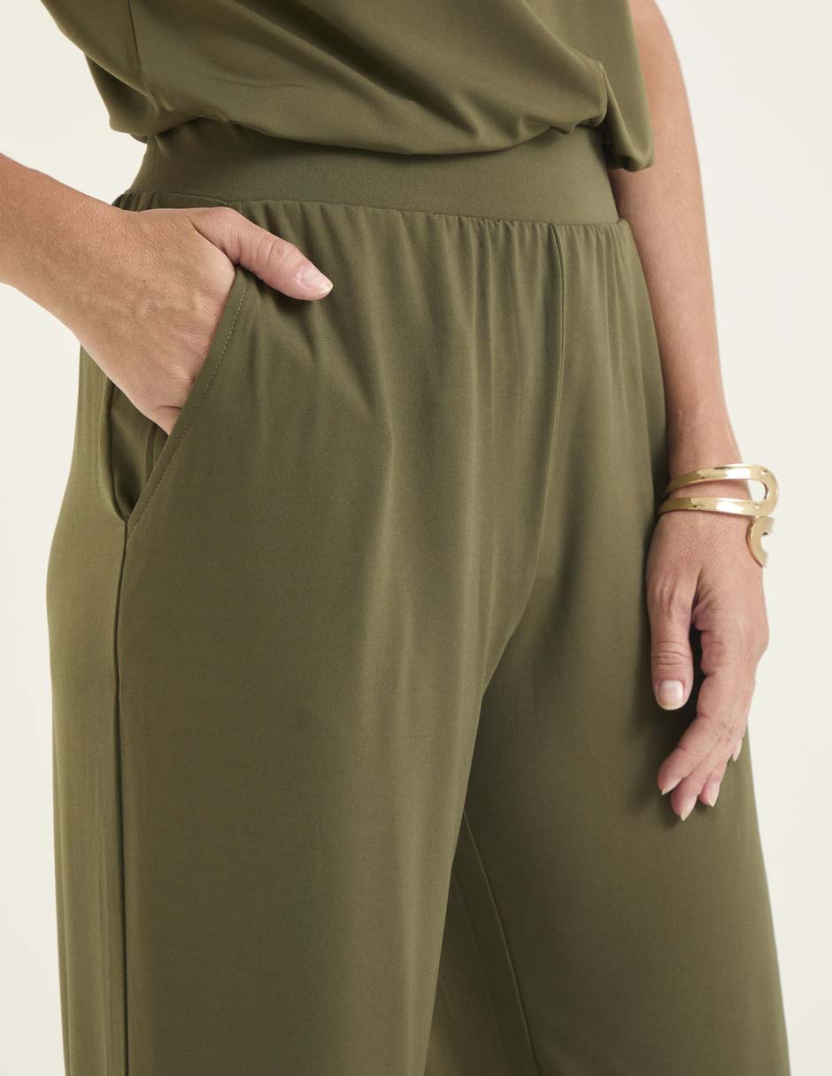 Pantalón easy pant amplio para mujer 4