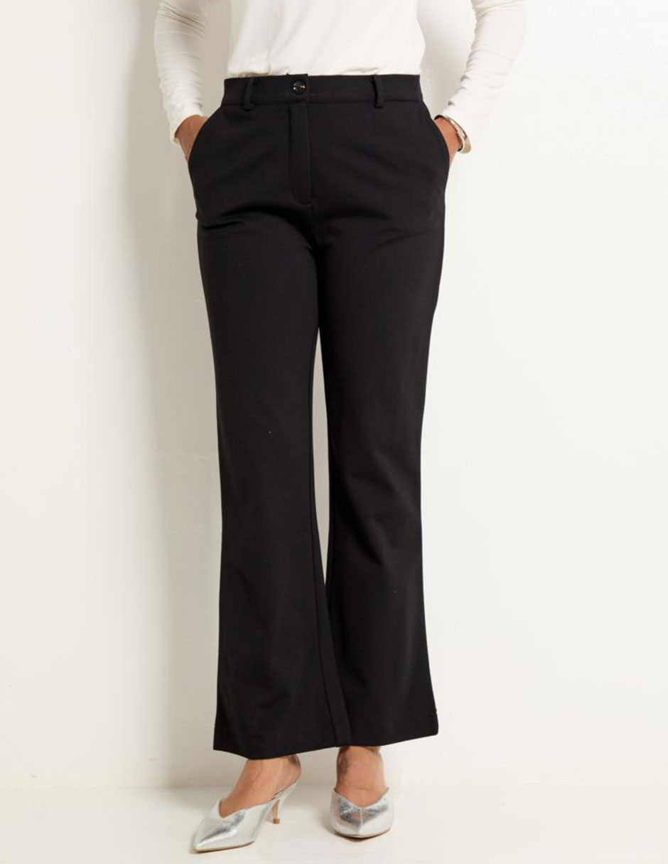 Pantalón de vestir straight para mujer 1