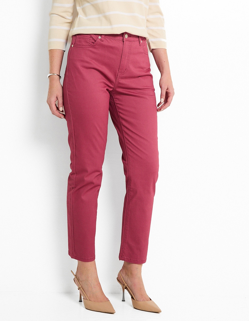 Pantalón straight para mujer
