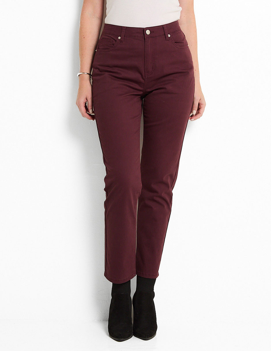 Pantalón straight para mujer