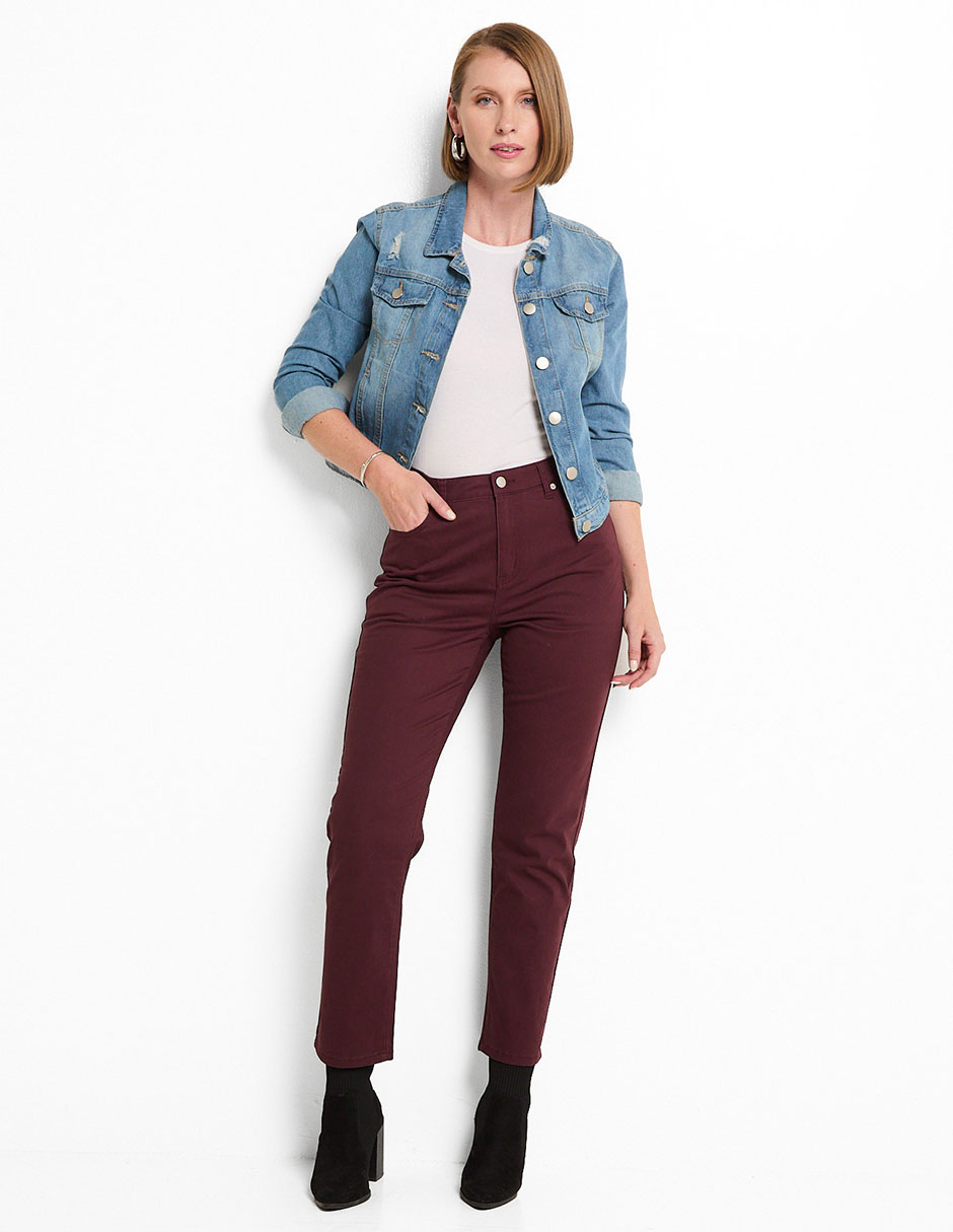Pantalón straight para mujer 3