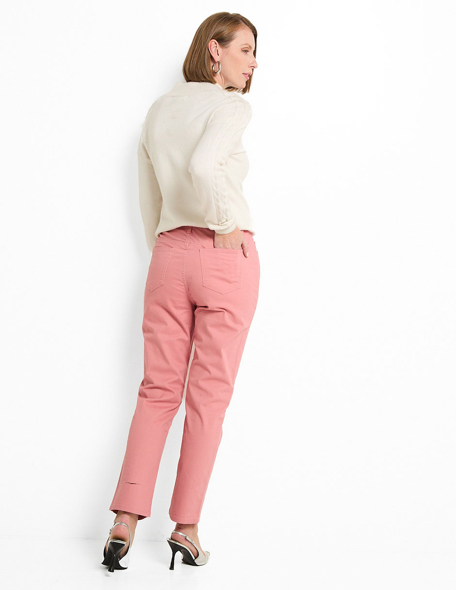 PANTALON CON PINZAS LA MODE, 28, GREDA