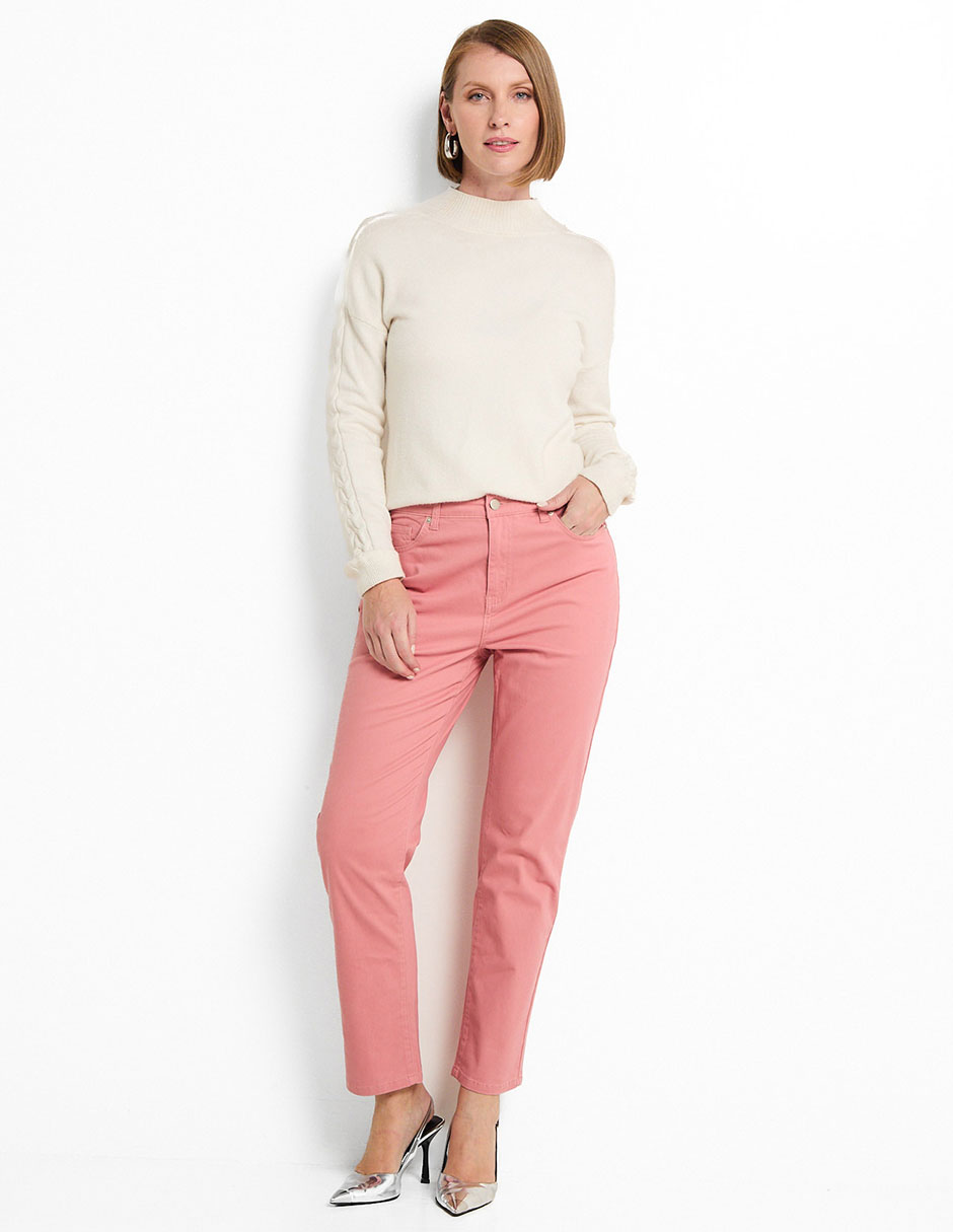 PANTALON CON PINZAS LA MODE, 28, GREDA
