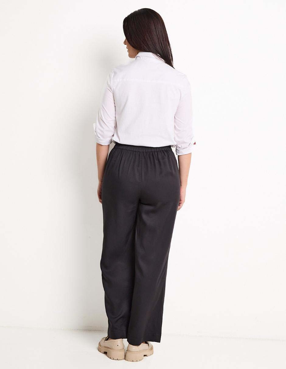 PANTALON RELAJADO L, M, MARINO OBSCURO