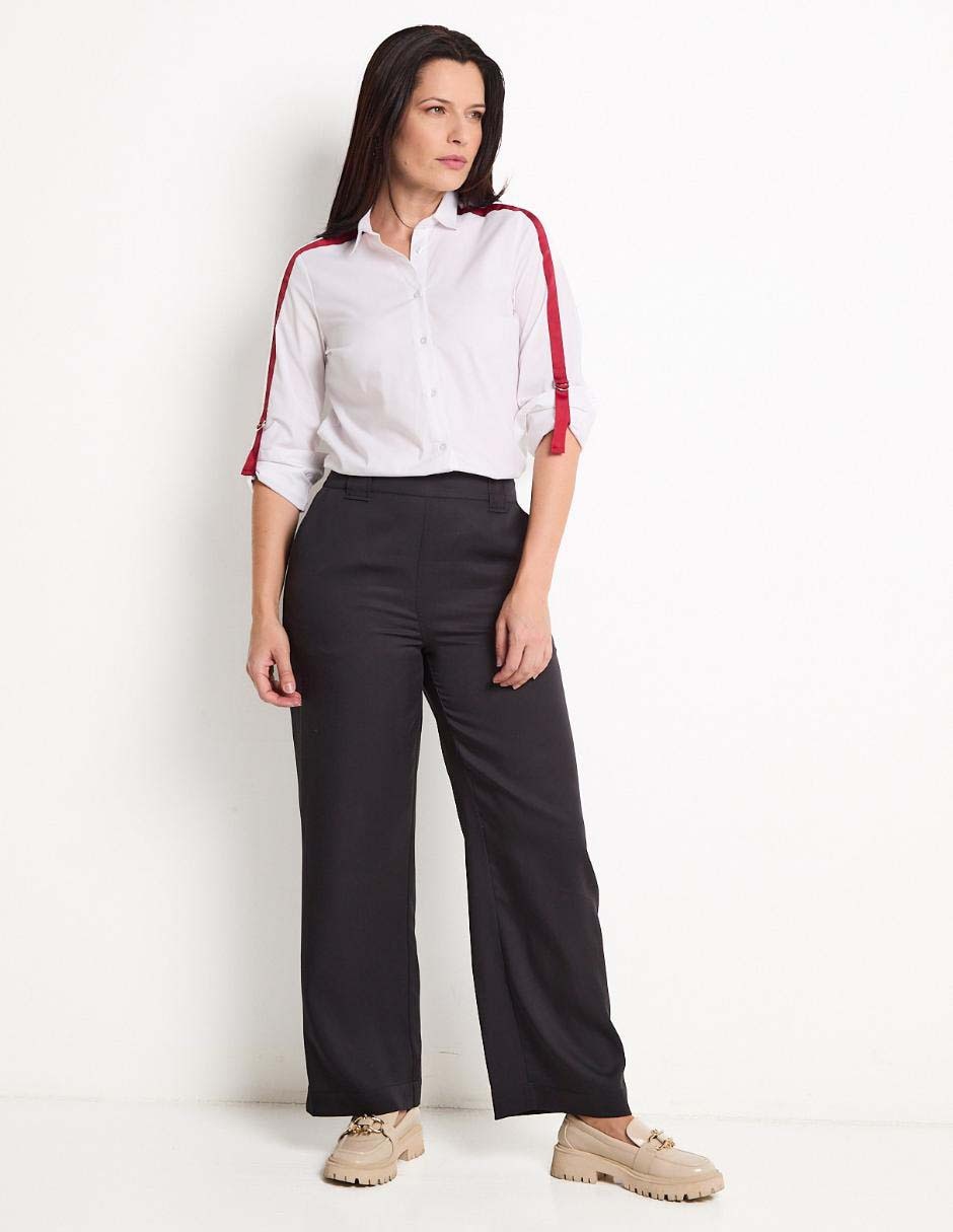 PANTALON RELAJADO L, M, MARINO OBSCURO